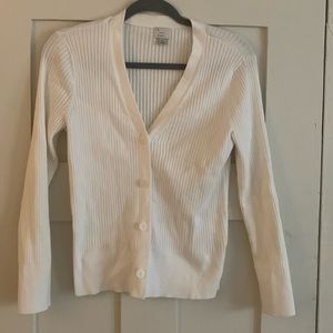 A New Day cream button down cardigan